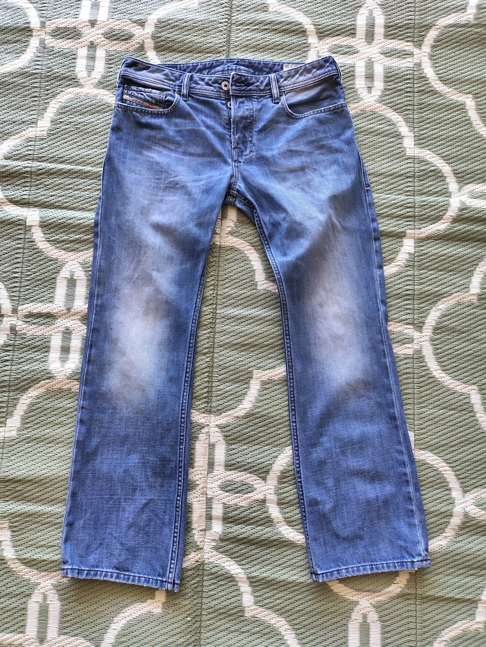 Diesel Zatiny Jeans Men’s 31x30 Regular Bootcut 008AT Y2K Denim